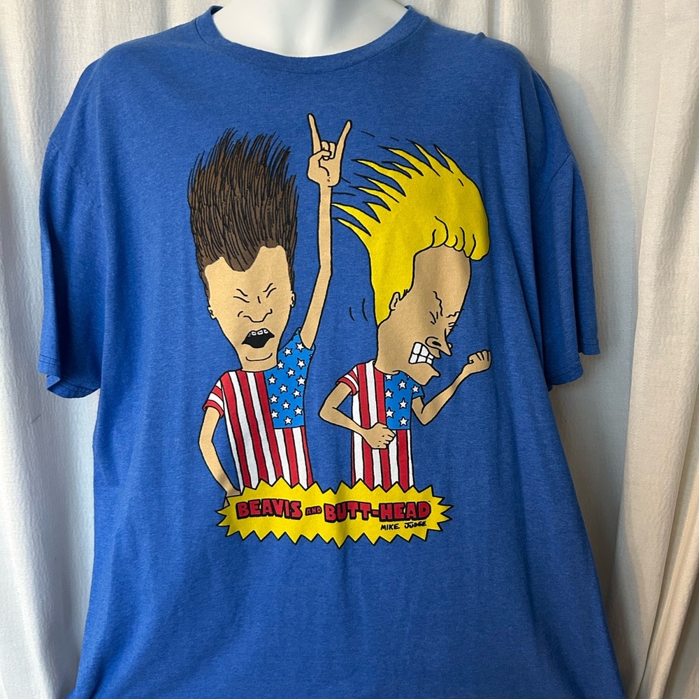 Tee: Beavis and butthead mike judge cartoon shirt 2xl